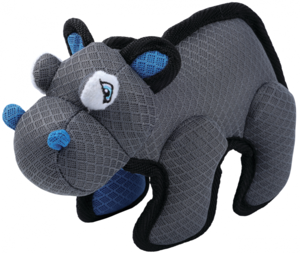 Игрушка М ПЕтс Бегемот мягкая суперпрочная 19,5x9x14см для собак