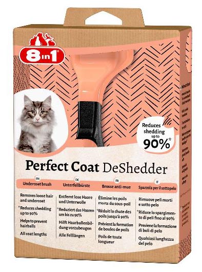 Дешеддер для собак 8in1 DeShedder Perfect Coat S для кошек
