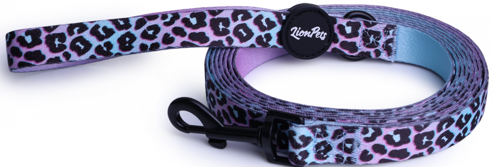 Поводок для собак LionPets с рисунком из полиэстера LP-700-5 (3XL-Ширина 2.5 см, длина 5 метров)