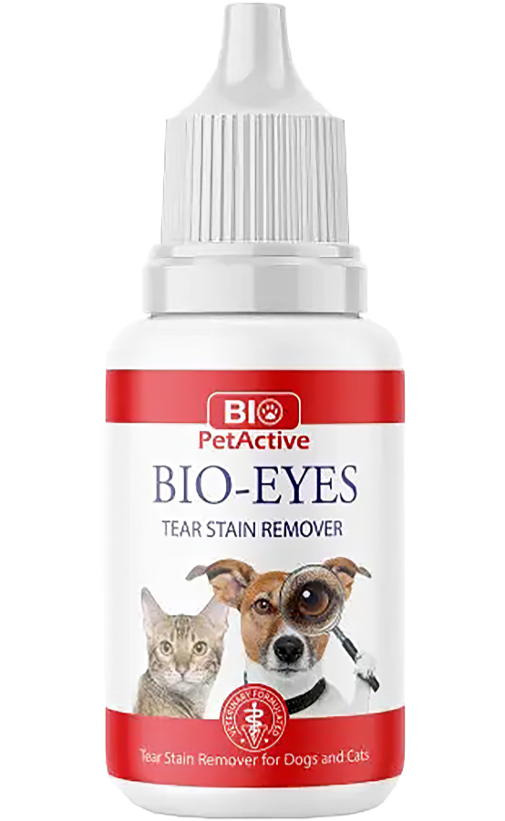 BioPetActive Средство Bio Eyes (Tear Stain Remover) для кошек и собак, для удаления слезных пятен, 50 мл