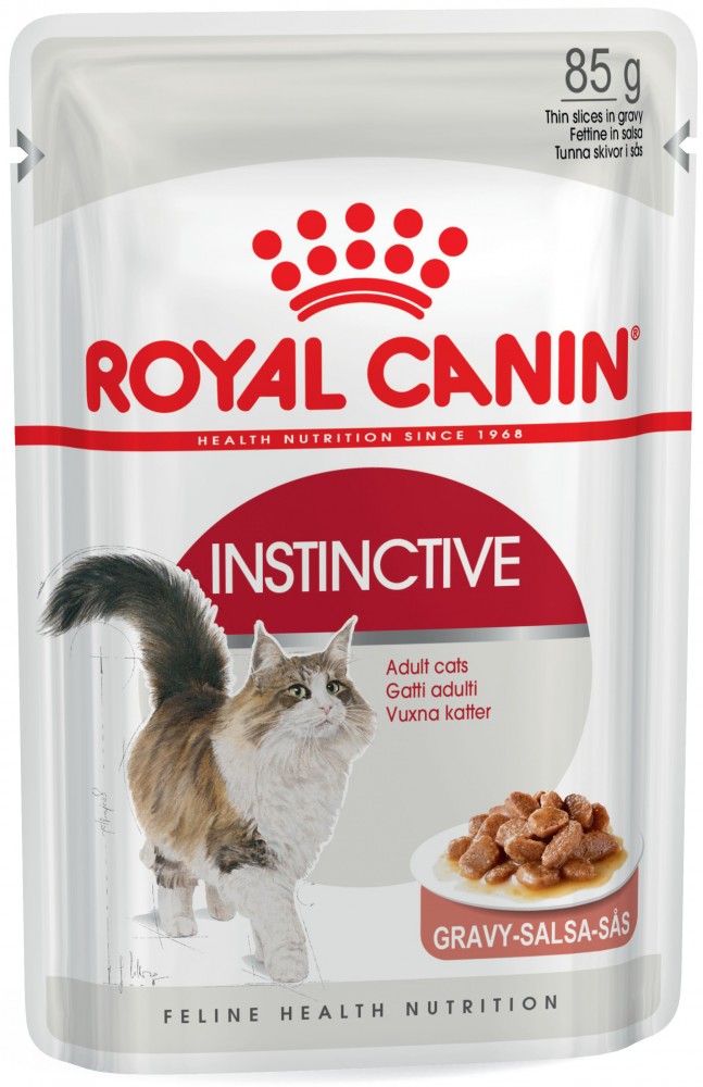 Влажный корм для кошек Royal Canin Royal Instinctive кусочки в соусе 85 г