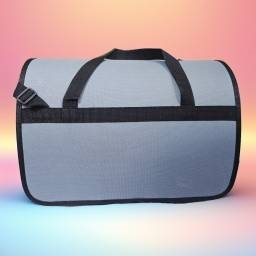 Сумка-переноска Loori Эконом серая для животных 40*25*26