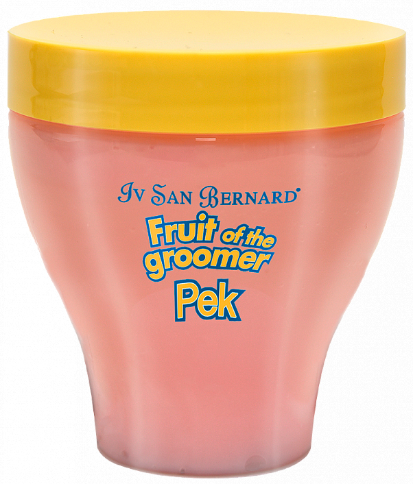 Iv San Bernard, линия FRUIT OF THE GROOMER, восстанавливающая маска для шерсти средней длины с витаминами Розовый грейпфрут, 250 мл