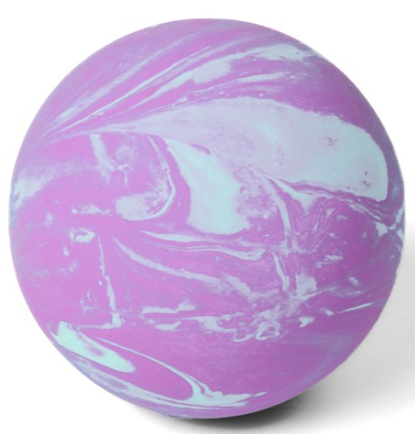 Игрушка для собак из латекса "Мяч разноцветный", 76мм