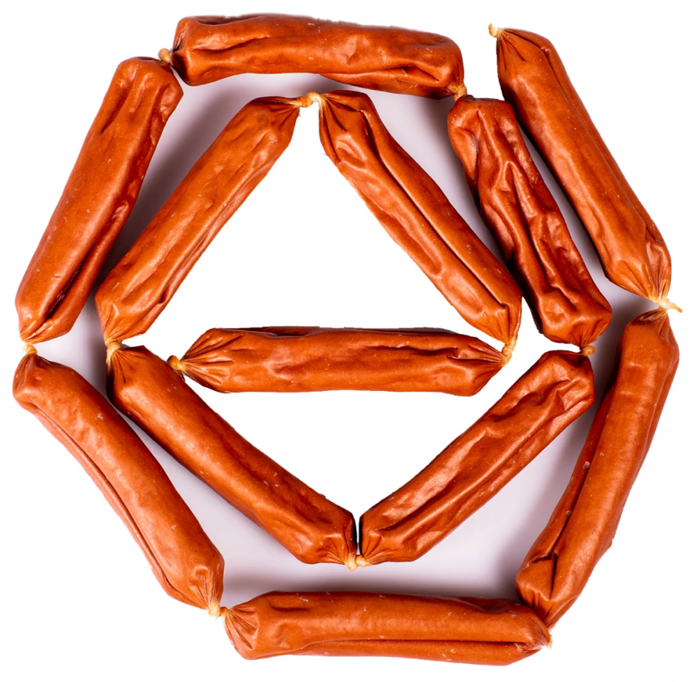 Wanpy Dog лакомство утиные сосиски 100 г для собак