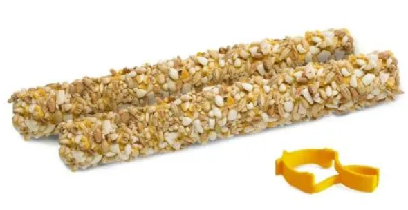 Палочки Little One с воздушным рисом и орехами для хомяков, крыс, мышей и песчанок 2шт*55г