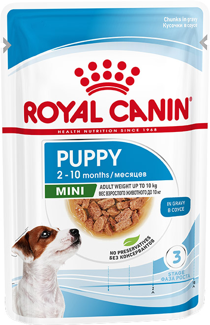 Влажный корм Royal Canin кусочки в соусе для щенков мелких пород 85 г