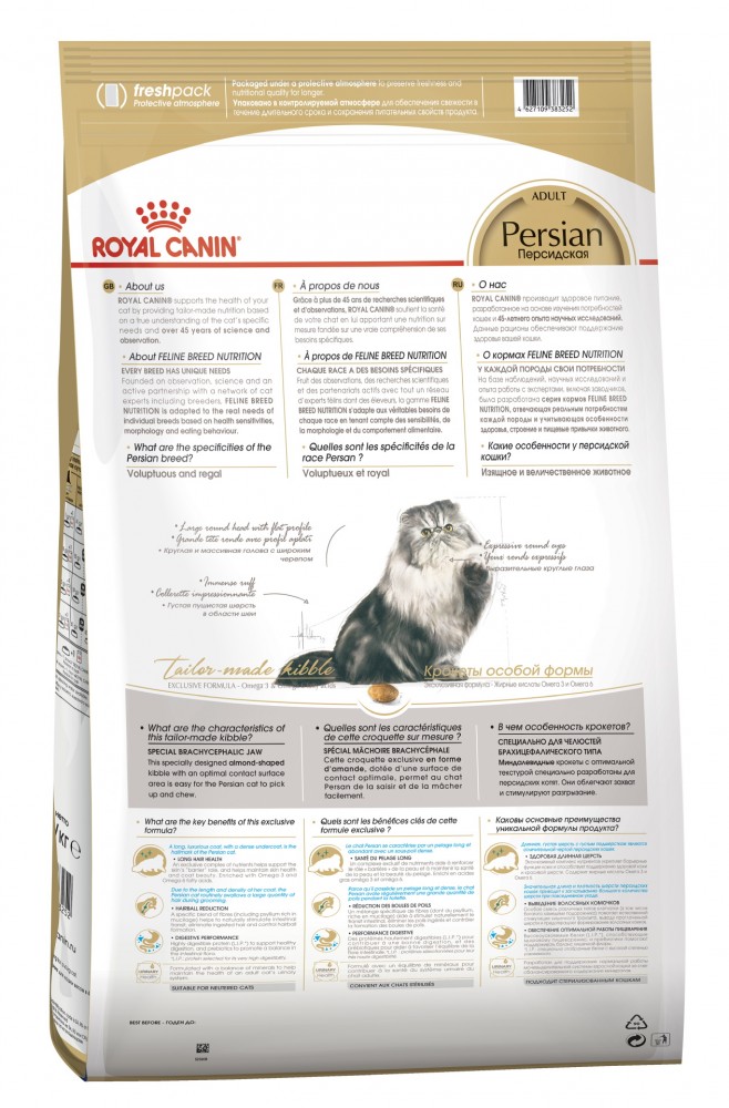 Корм Royal Canin Persian Adult для кошек персов 2 кг
