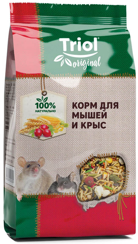 Корм Triol Original для мышей и крыс, 450 г