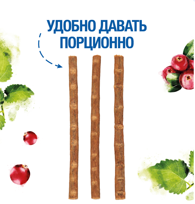 Лакомство Мнямс ДЕНТАЛ Зубной снек с говядиной для собак 95 г