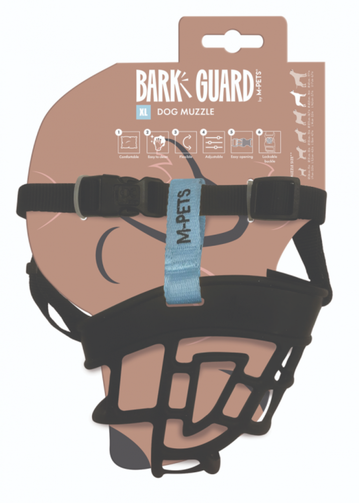 Намордник ТПЭ термопластичный эластомер L, 19 x 14 x 9 см, дл 14 см, окр. 37.5 см