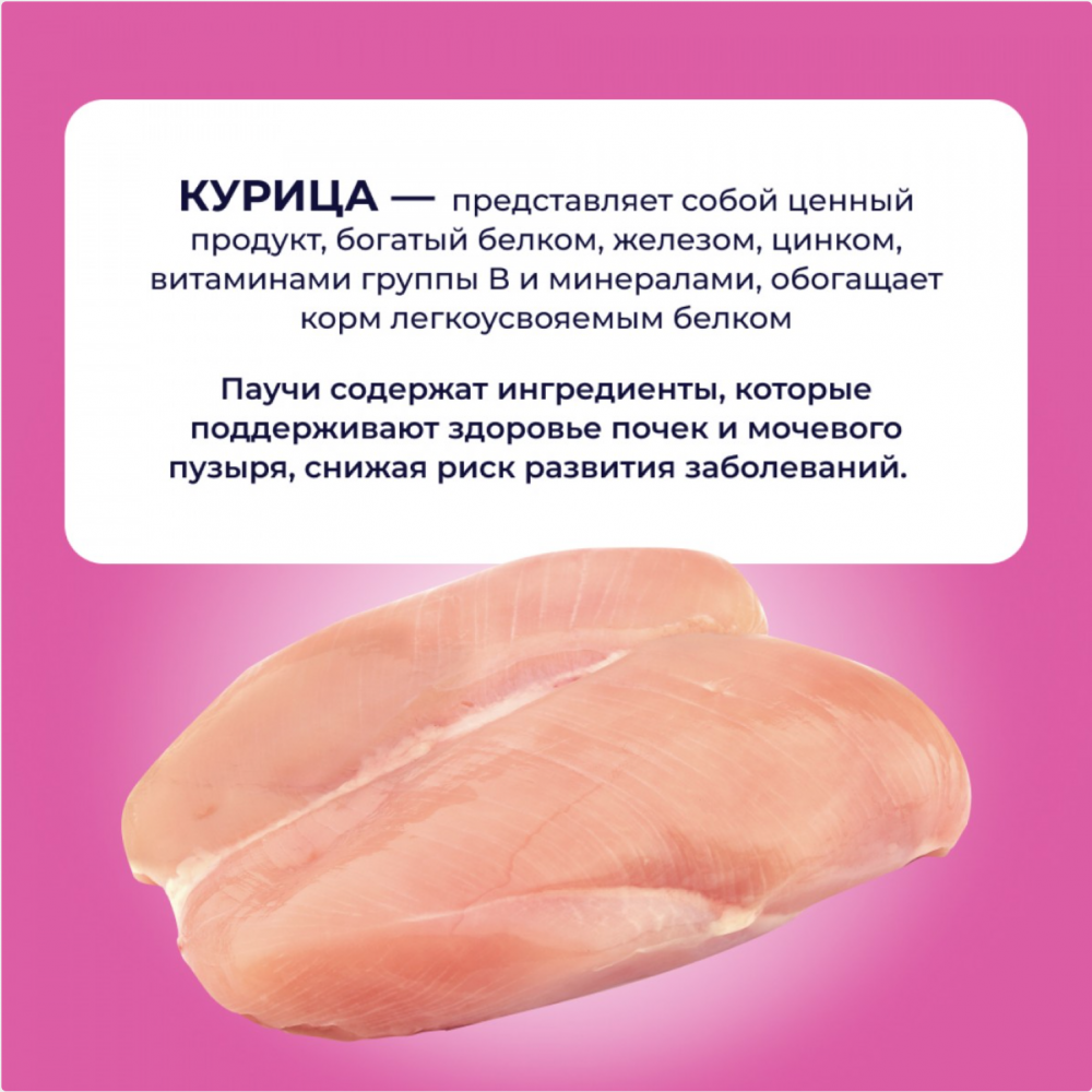 Консерва Jarvi Уринари Курица (пауч) для профилактики МКБ для кошек 85 г: СОУС